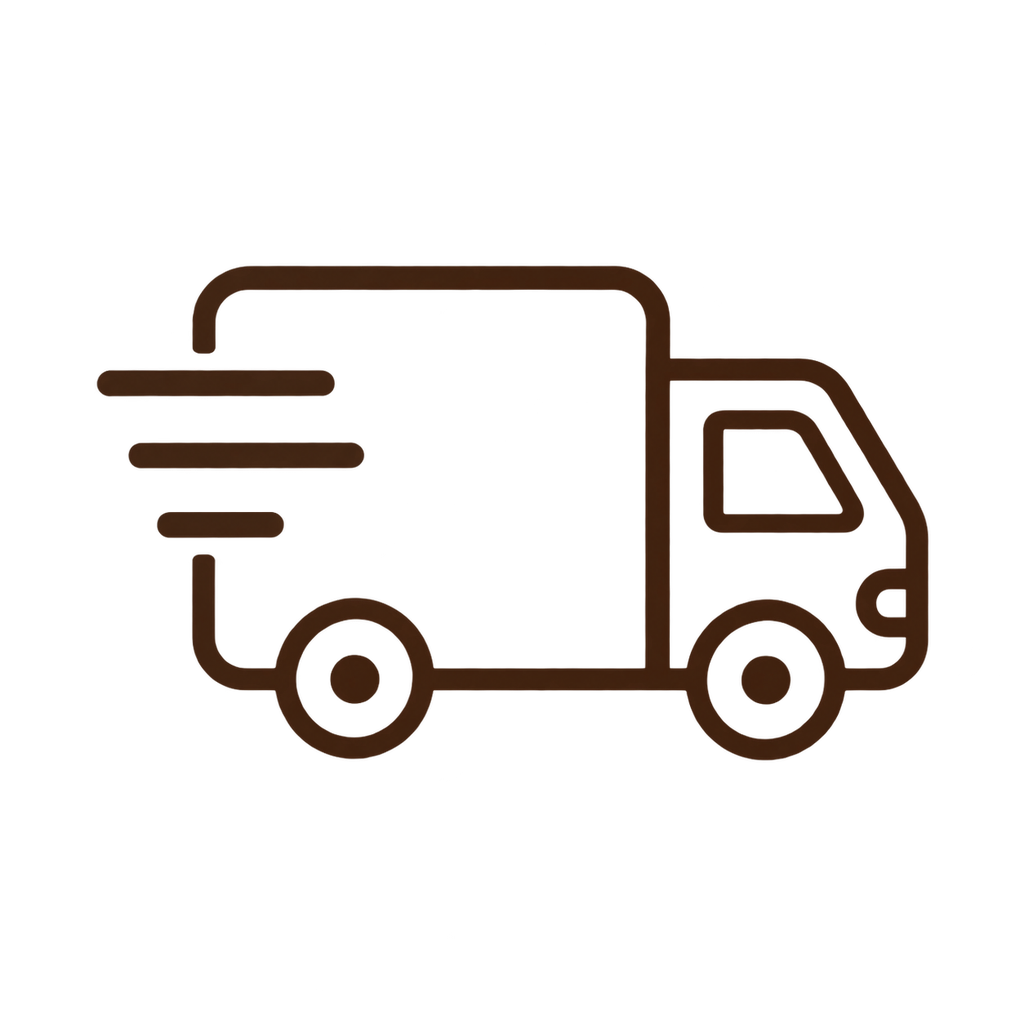 LKW Icon für Versand und Lieferung